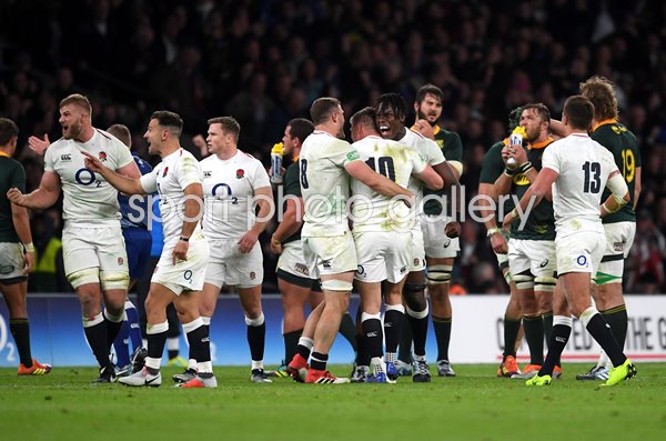 England beat v South Africa Autumn International Twickenham 2018