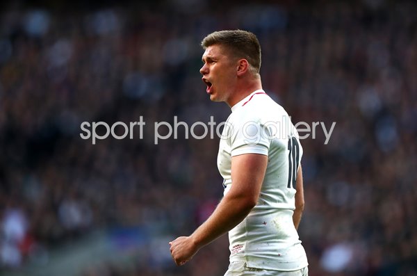 Owen Farrell England captain v South Africa Autumn International 2018