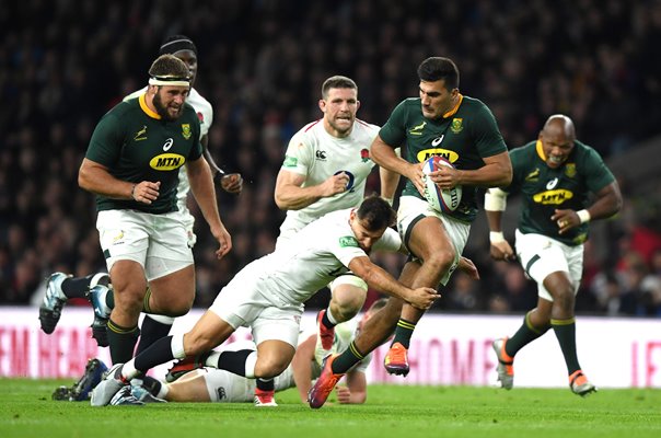 Damian de Allende South Africa centre v England Twickenham 2018