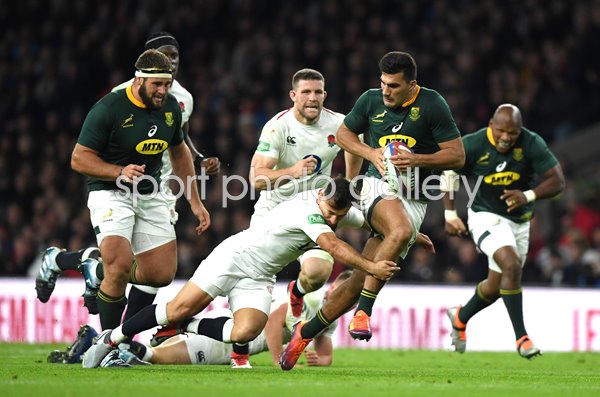 Damian de Allende South Africa centre v England Twickenham 2018