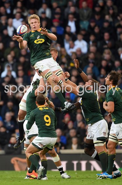 Pieter-Steph du Toit South Africa lock v England Twickenham 2018