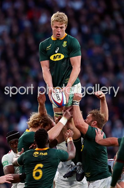 Pieter-Steph du Toit South Africa v England Twickenham 2018