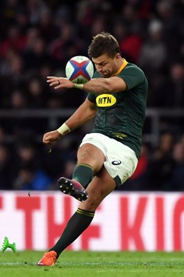 Handre Pollard South Africa v England Twickenham 2018