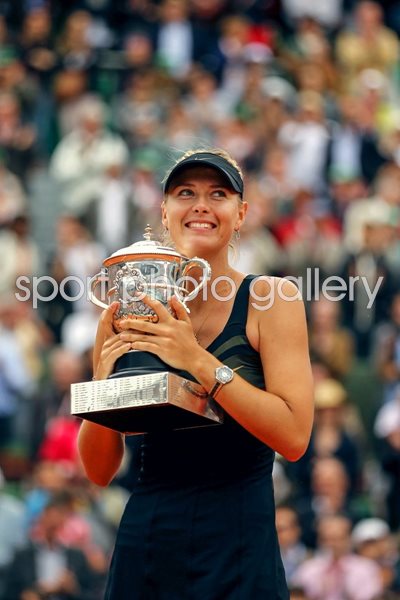 Maria Sharapova French Open Champion 2012