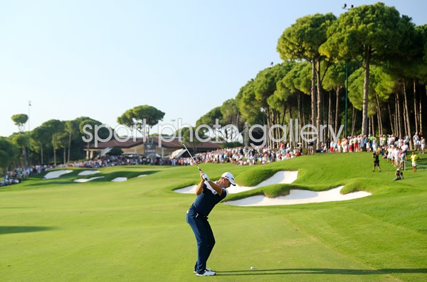 Justin Rose Turkish Airlines Open 18th Hole 2018