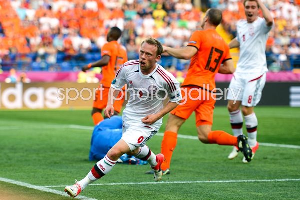 Michael Krohn-Dehli Denmark scorer EURO 2012