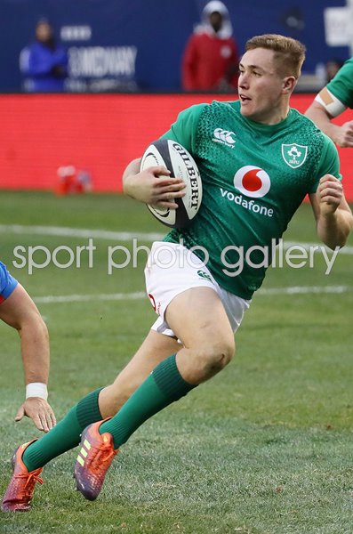 Jordan Larmour Ireland v Italy Chicago 2018