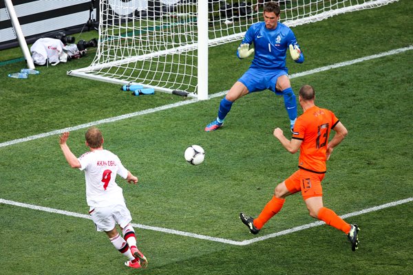 Michael Krohn-Dehli Denmark winner EURO 2012