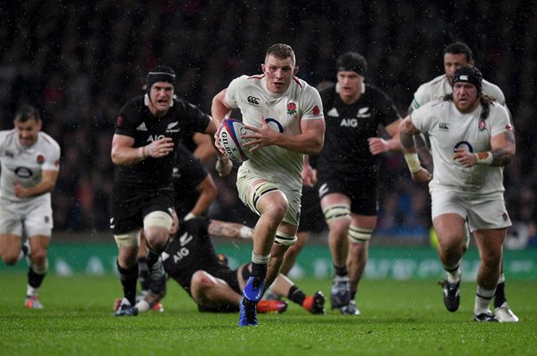 Sam Underhill England breaks v New Zealand 2018