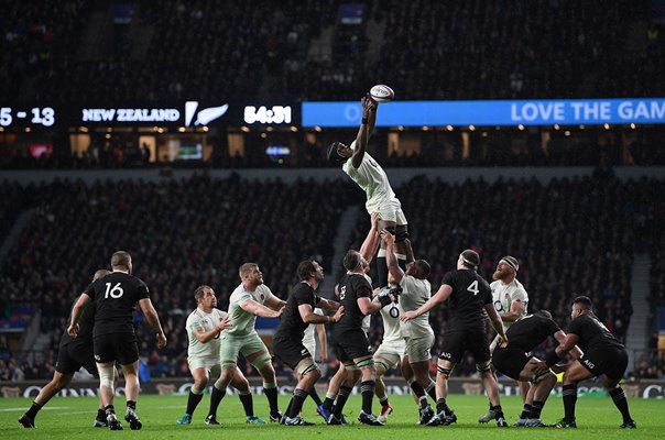 Maro Itoje England v New Zealand Autumn International 2018