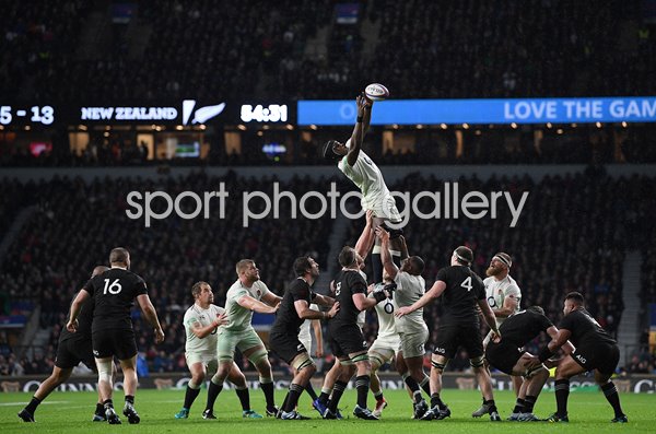 Maro Itoje England v New Zealand Autumn International 2018