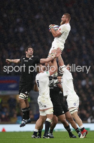 Brad Shields England v New Zealand Twickenham 2018