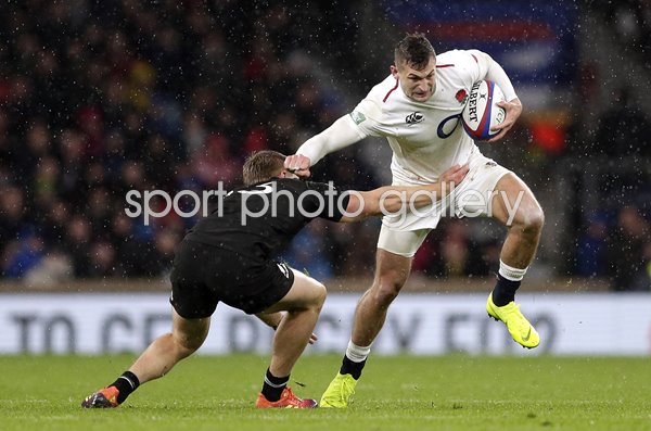 Jonny May England v New Zealand Twickenham 2018
