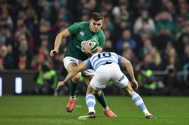 Jacob Stockdale Ireland v Argentina International Dublin 2018