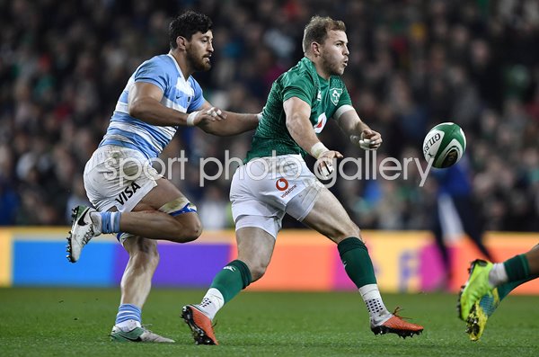 Robbie Henshaw Ireland v Argentina Dublin 2018