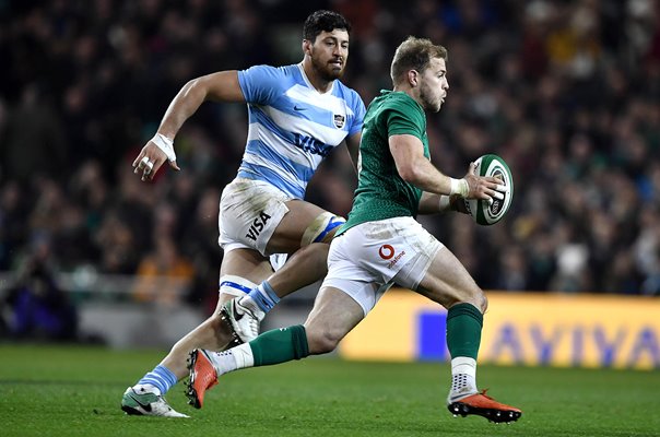 Robbie Henshaw Ireland v Argentina Aviva Dublin 2018