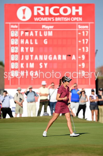 Georgia Hall England British Open Royal Lytham & St Annes 2018