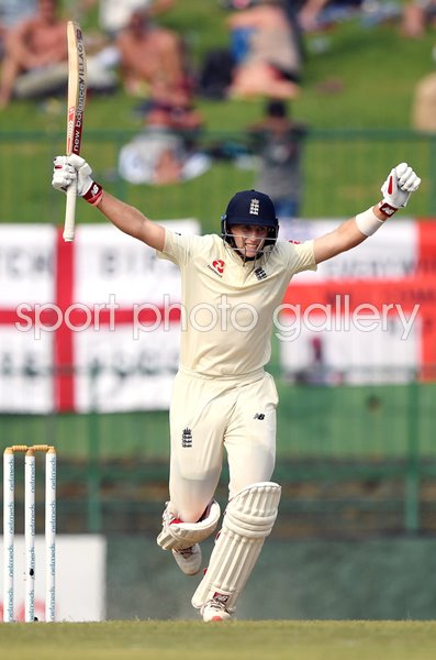 Joe Root England Century v Sri Lanka Kandy 2018