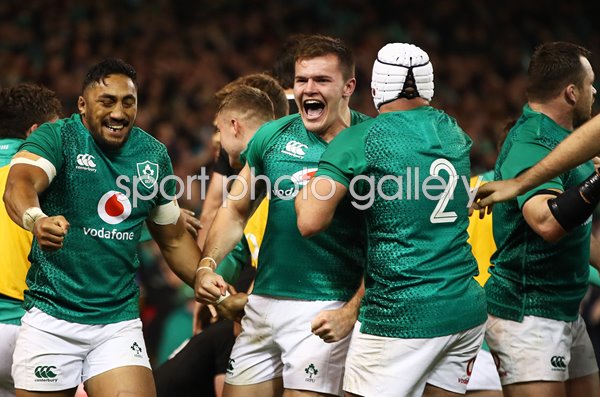 Jacob Stockdale Ireland score v New Zealand Dublin 2018