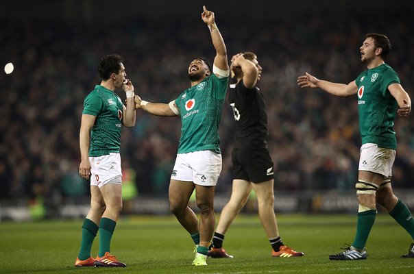 Bundee Aki Ireland beat New Zealand Dublin 2018