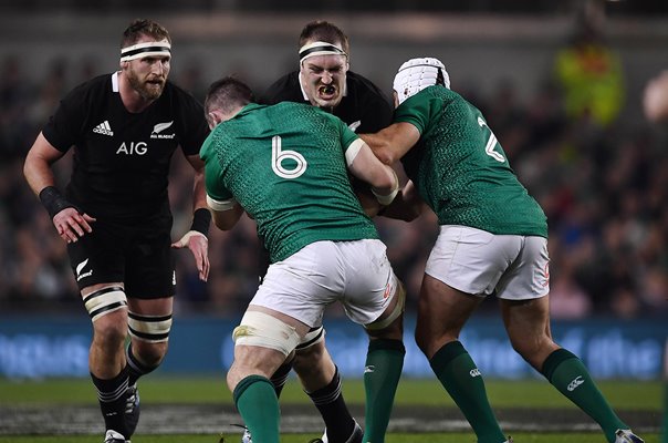 Brodie Retallick New Zealand All Blacks v Ireland Dublin 2018