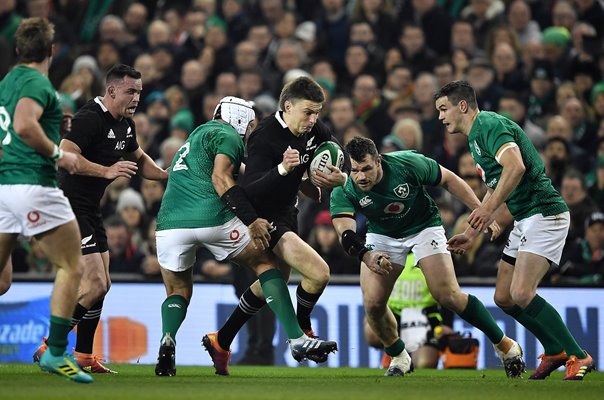 Beauden Barrett New Zealand All Blacks v Ireland Dublin 2018