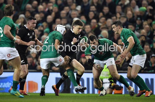 Beauden Barrett New Zealand All Blacks v Ireland Dublin 2018