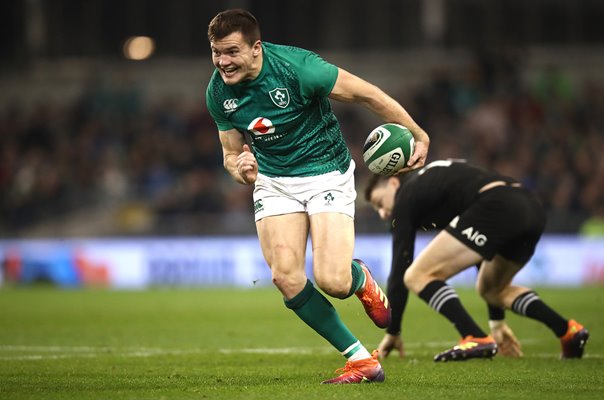 Jacob Stockdale Ireland wing v New Zealand Dublin 2018