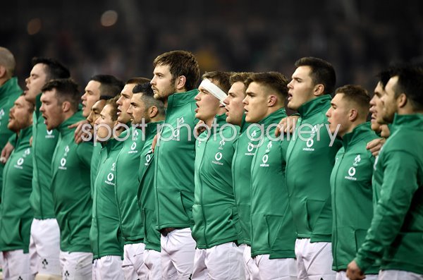 Ireland line up v New Zealand Autumn International Dublin 2018