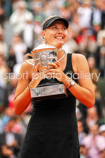 Maria Sharapova French Open Champion 2012