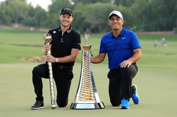 Danny Willett England & Francesco Molinari Italy Dubai 2018