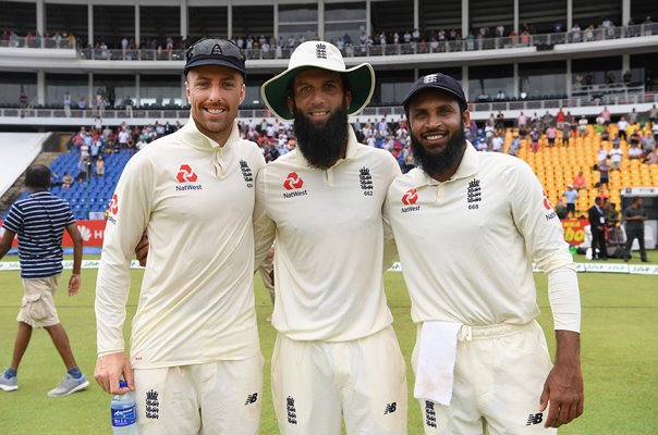 Jack Leach, Moeen Ali & Adil Rashid England Spinners Sri Lanka 2018