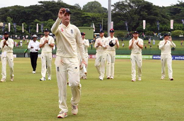 Jack Leach England 5 for v Sri Lanka Pallekele Kandy 2018