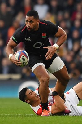 Joe Cokanasiga England v Japan Twickenham 2018