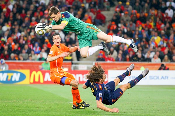 2010 World Cup Final - Cassillas's catch  