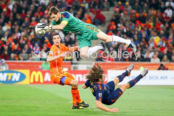 2010 World Cup Final - Cassillas's catch  