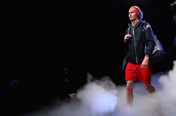 Alexander Zverev Germany v Novak Djokovic London 2018