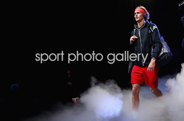 Alexander Zverev Germany v Novak Djokovic London 2018