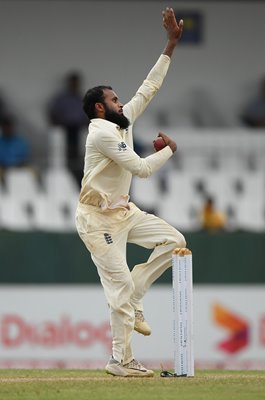 Adil Rashid England v Sri Lanka Colombo Test 2018