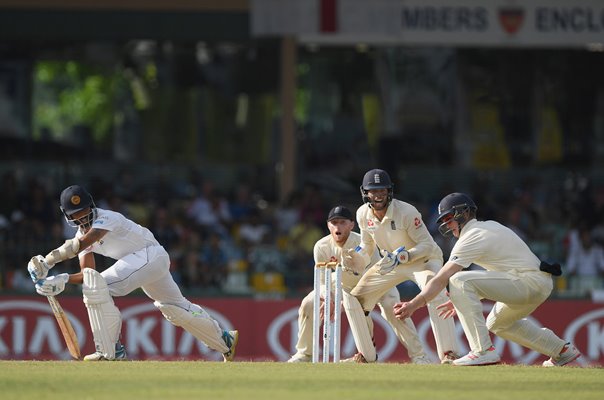 Keaton Jennings England short leg catch v Sri Kanka Colombo 2018