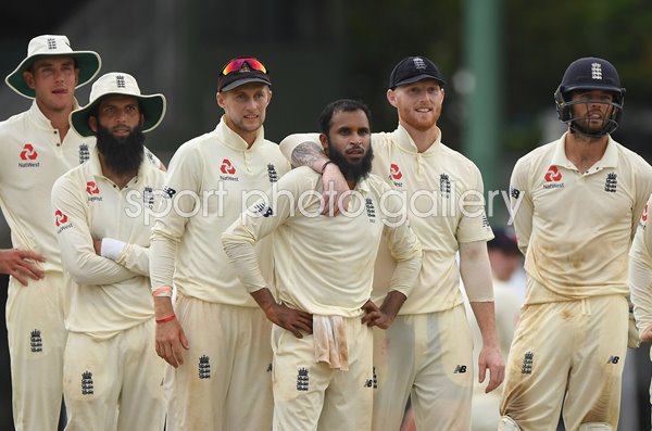 Adil Rashid England 5 for v Sri Lanka Colombo Test 2018