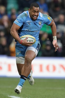 Joe Cokanasiga London Irish v Northampton Aviva Premiership 2018