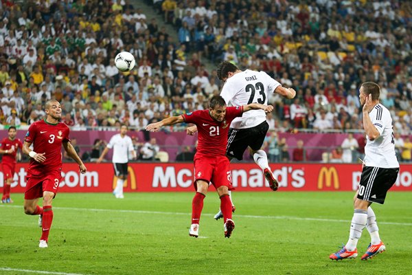 Mario Gomez heads Germany winner EURO 2012