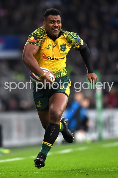 Samu Kerevi Australia v England International Twickenham 2018