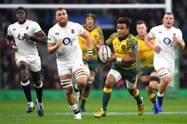 Will Genia Australia 100th Cap England Twickenham 2018