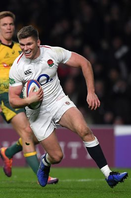 Owen Farrell England try v Australia Autumn International 2018