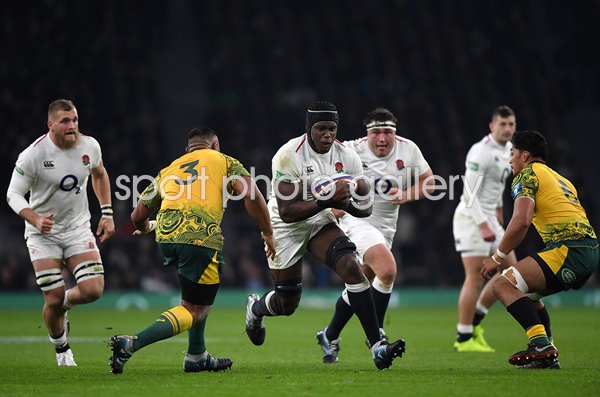 Maro Itoje England v Australia Autumn International 2018
