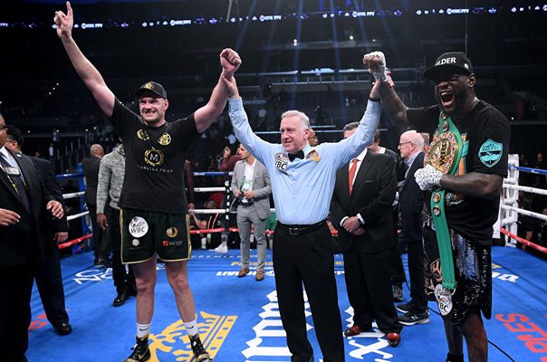 Deontay Wilder v Tyson Fury Draw Heavyweight Title Fight 2018