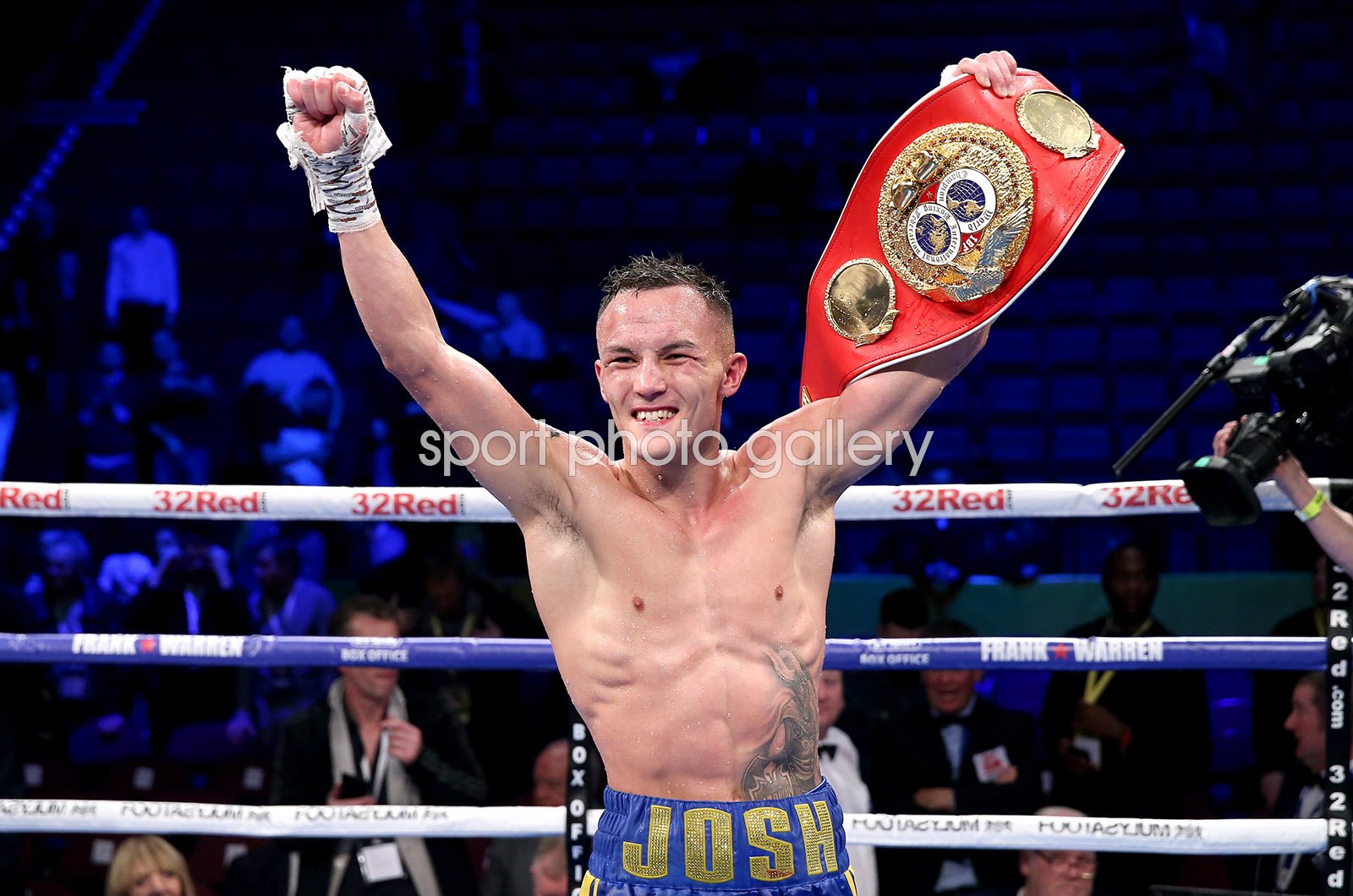 Josh IBF World Featherweight Champion Manchester 2018 Images | Boxing Posters