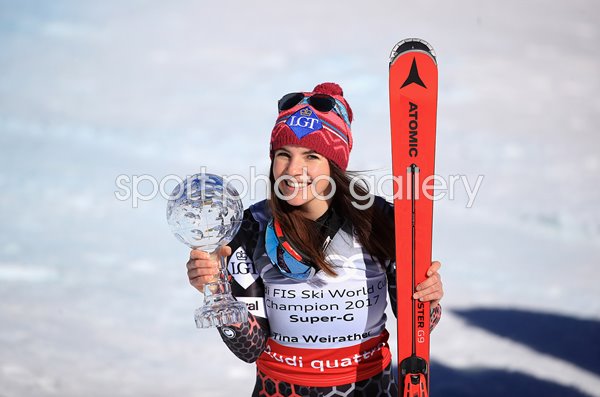 Tina Weirather Liechtenstein Super G Slalom Winner Aspen Colorado 2018